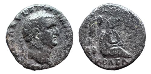 141   -  Vespasiano. Denario. 69-70 d.C. Roma. (Ric-II 1 2).