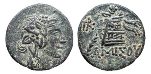 15   -  Pontos. Amisos. AE 22. 85-65 a.C. Tiempos de Mithradates VI.