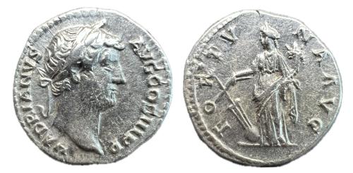 157   -  Adriano. Denario. 133-135 d.C. Roma.