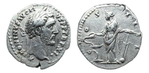 162   -  Antonino Pío. Denario. 148-149 d.C. Roma.
