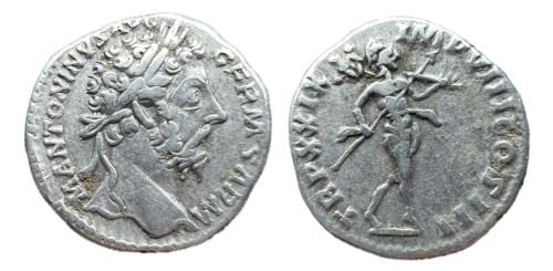 175   -  Marco Aurelio, 161-180. Denario (Cohen 916. RIC 326),