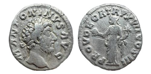 177   -  Marco Aurelio. Denario. 162-163 d.C. Roma
