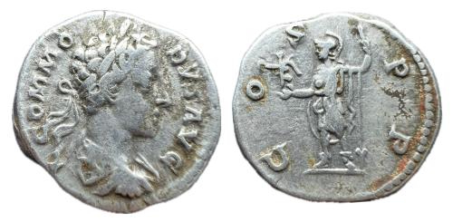 184   -  Cómodo. Denario. 177-178 d.C. Roma. (Ric-561.).