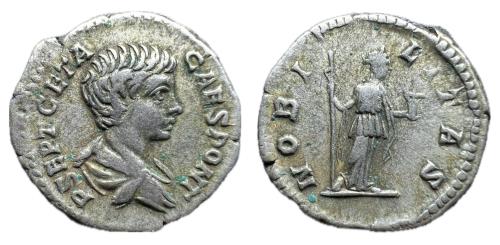 195   -  Geta. Denario. 200-202 d.C. Roma. (Ric-IV 13a). (Bmcre-223). (Rsc-90).