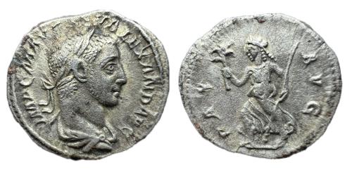 199   -  Alejandro Severo. Denario. 226 d.C. Roma. (Ric-IV 268).
