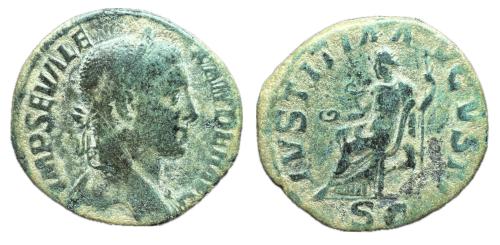 204   -  Alejandro Severo. Sestercio. 222-231 d.C. Roma. (Ric-563). (Bmcre-613)
