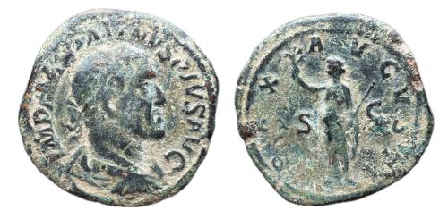 208   -  Maximino I. Sestercio. 235-236 d.C. Roma. (Ric-IV 58).