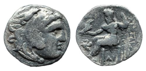 21   -  REINO DE MACEDONIA. Alejandro III Magno. Dracma  336-323 a. C. ( Price: 1389.)