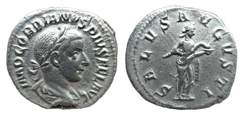 213   -  Gordiano III. Denario. 241 d.C. Roma. (Ric-IV 129a). (Rsc-325)