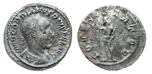 215   -  Gordiano III. Denario. 241-243 d.C. Roma. (Ric-IV 112). (Rsc-113).