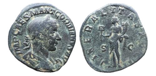 216   -  Gordiano III. Sestercio. 240 d.C. Roma. (Ric-IV 269a).