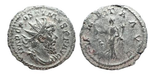 220   -  Póstumo. Antoniniano. 260-269 d.C. Lugdunum. (Ric-V 2.75). (Rsc-199)