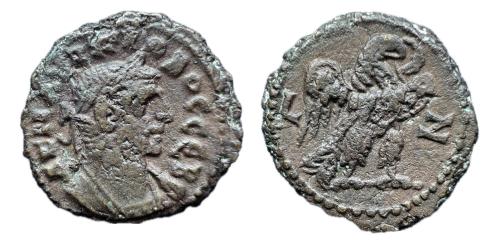 227   -  Probo. Tetradracma. 276-277 d.C. Alejandría. (Dattari (Savio) 5558)