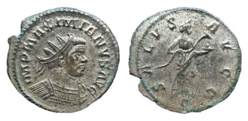 233   -  Imperio Romano Maximiano Hércules. Antoniniano. 290-1 d.C. Lugdunum. (Spink-13172).