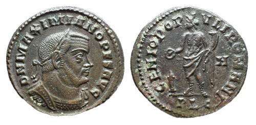234   -  Galerio, como César, 293-305. Follis (RIC 164b.h)