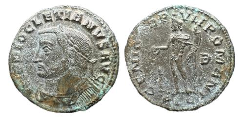 238   -  Maximiano. Follis. 286-305 d.C. Lugdunum. (Ric-113b).
