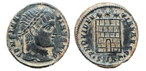 243   -  CONSTANTINO I. Follis. 326-327 d.C. Cícico.