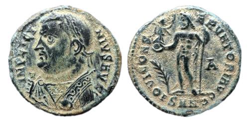 250   -  Licinio I. Follis. 317-18 d.C. Nicomedia. (Spink-15236). (Ric-604).