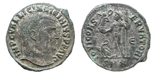 252   -  Licinius I. Follis. 313-315 d.C. Siscia. (Spink-15240). (Ric-541).