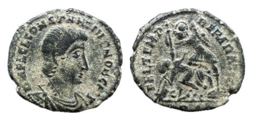 256   -  Constancio Galo. 1/2 centenional. 351-355 d.C.