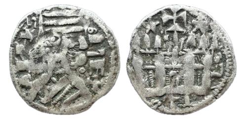 265 - Reino de Castilla y León. Alfonso VIII (1158-1214). Dinero. Toledo. (Bautista-312).