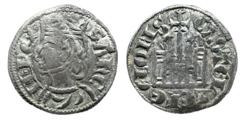271   -  Reino de Castilla y León. Sancho IV (1284-1295). Cornado. Burgos