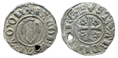 273 - Corona de Aragón. Jaime II (1291-1327). Alfonsí menut. Sardenya (Bonaire). (Cru.V.S. 363)