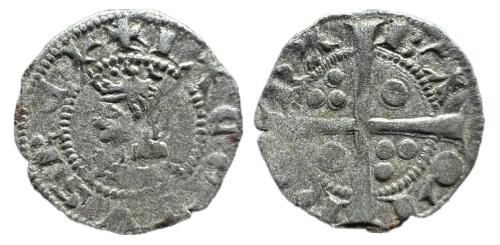275   -  Corona de Aragón. Jaime II (1291-1327). Óbolo. Barcelona. (Cru-345)