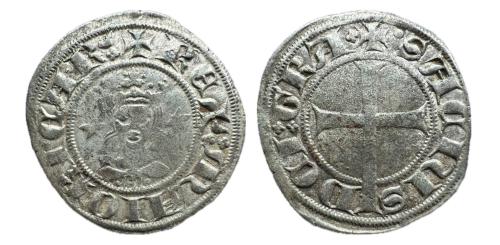 280   -  Corona de Aragón. Sancho de Mallorca. Dobler. Mallorca. (Cru-547).