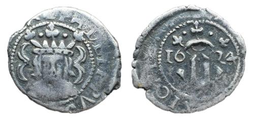 344 - Felipe IV (1621-1665). Dieciocheno. 1624. Valencia. (Francisco Macías Serrano A1).