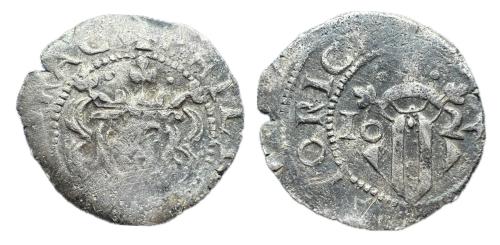 346 - Felipe IV (1621-1665). Dieciocheno. 1624. Valencia. (Francisco Macías Serrano A1).