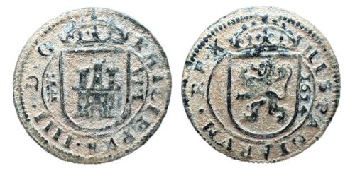 361   -  Felipe IV (1621-1665). 8 maravedís. 1624. Segovia. (Cal-389).