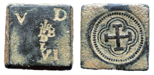 368   -  Felipe IV (1621-1665). Ponderal de 2 escudos.