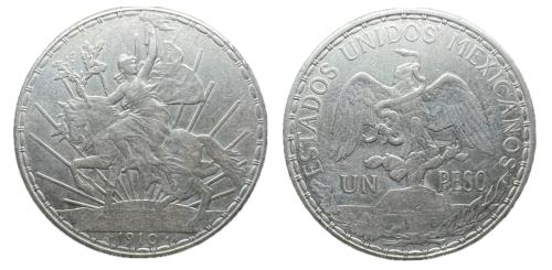 480   -  México. 1 peso