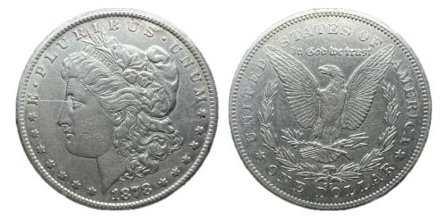 483   -  Estados Unidos. 1 dollar. 1878. Carson City. CC. (Km-110).