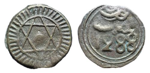 487   -  Marruecos. Sidi Muhammad IV (1276-1290 H). 4 felus. 1288 H