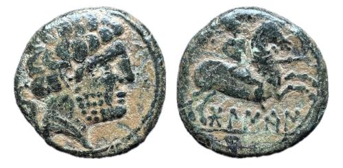 52   -  Bolskan. As. 180-20 a.C. Huesca. (Abh-1918). (MIB-79/08a). (Acip-1419)