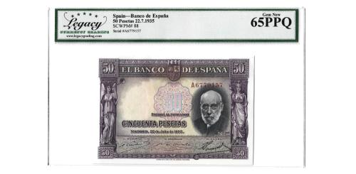 547   -  1935. 50 pesetas. (Ed. 366).