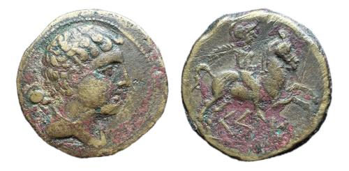 60   -  Cese. As. 120-20 a.C. Tarragona (Cataluña). (Abh-2276).(MIB 1164