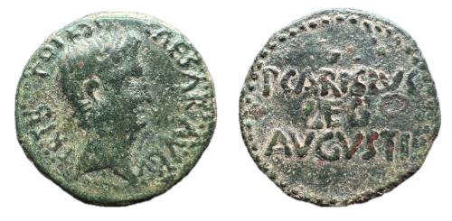 70   -  Emerita Augusta. Época de Augusto. As. 27 a.C. Mérida (Badajoz).