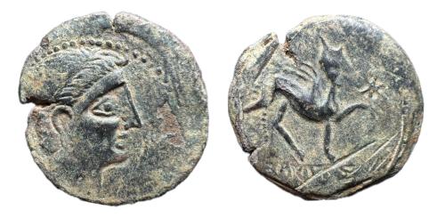 86   -  Kastilo-Castulo. As. 180 a.C. Cazlona (Jaén). (Abh-701). (MIB-157/39b)