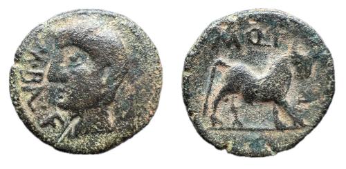 89   -  Kastilo-Castulo. Semis. 180 a.C. Cazlona (Jaén)
