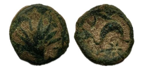 123 - Arse-Saguntum. Sextante. 170-20 a.C. Sagunto (Valencia). (Abh-2064). (Acip-1979)
