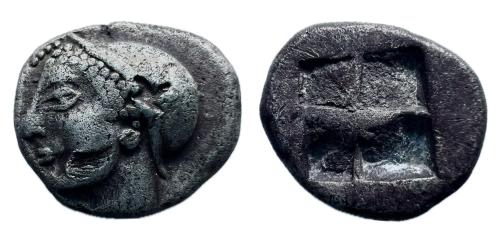 14 - Jonia Phokaia. Trihemiobolo. 521-478 a.C. (Sng Cop-389/393)
