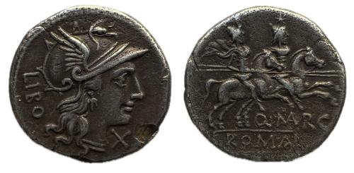 148 - Marcia. Q. Marcius Libo. Denario. 148 a.C. Roma. (Ffc-848). (Craw-215/1). (Cal-932).