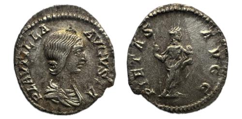 194 - Plautilla. Denario. 202-205 d.C. Roma. (Ric-IV 367). (Bmcre-422).