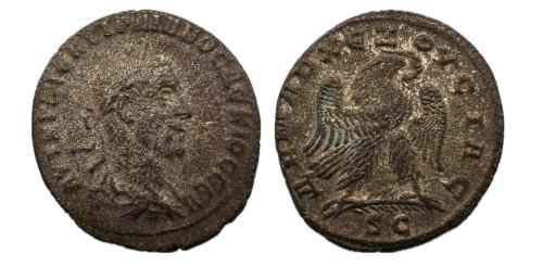 208 - Trajano Decio. Seleucis y Pieria. Tetradracma. 249-250 d.C. Antioquía. (McAlee-1116a).