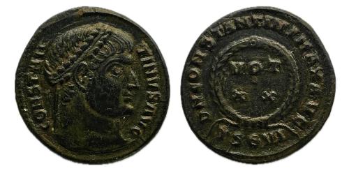 228   -  Constantino I. Follis. 306-337 d.C. Tesalónica. (RIC 513)