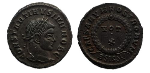 232   -  Constantino II como César,Follis. 317 - 337 d.C. Siscia (RIC VII, 165.)