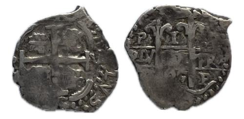 333 - Carlos II (1665-1700). 1 real. 1685. Potosí. VR. (Cal-278)